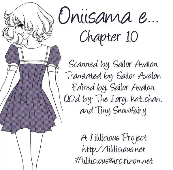 Oniisama e... Chapter 10 1